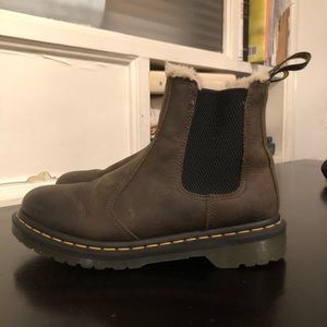 Dr. Martens 2976 Faux Fur Lined Chelsea Boots